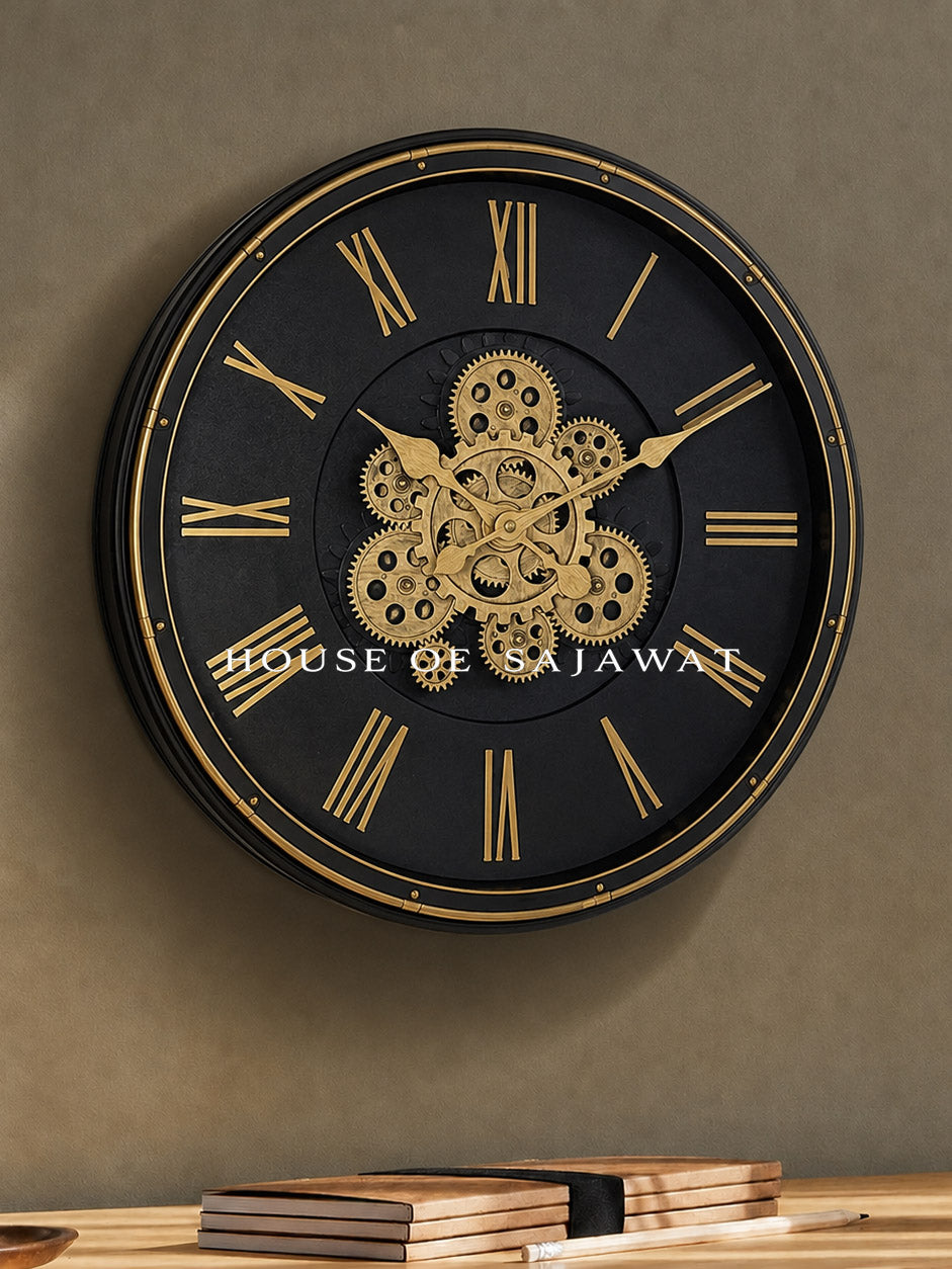 (CL1013) Moving Gear Clock