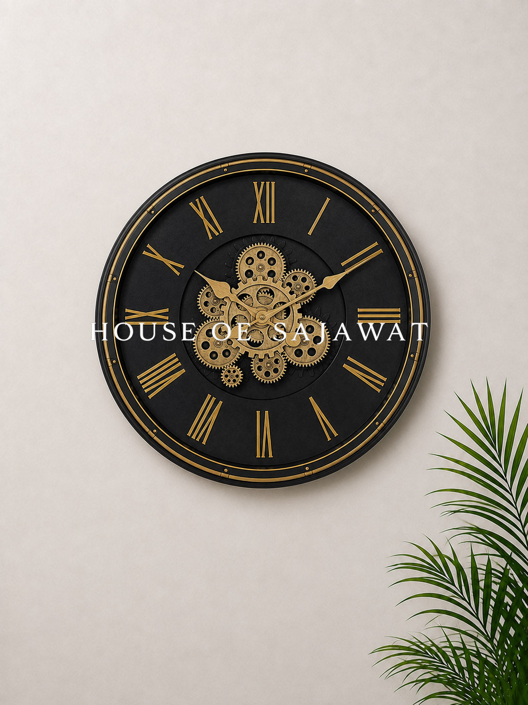 (CL1013) Moving Gear Clock