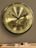 (CL1020) Golden Wall Clock