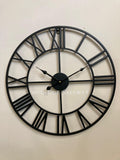 (CL104) Elegant Black Clock