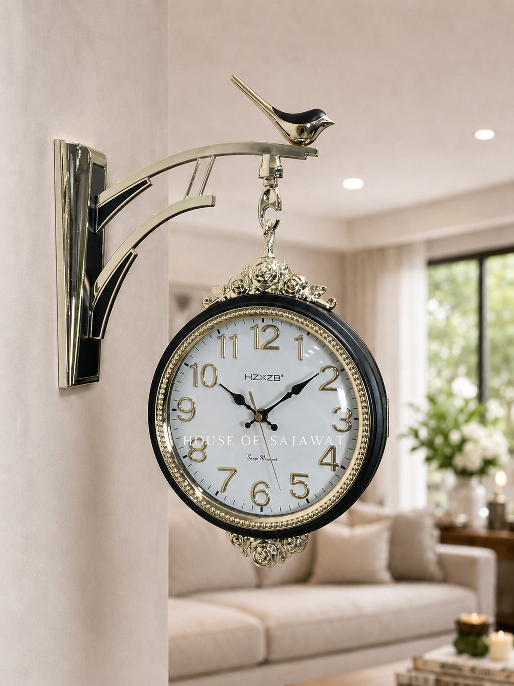 (DCL1015) Antique Double Sided Clock