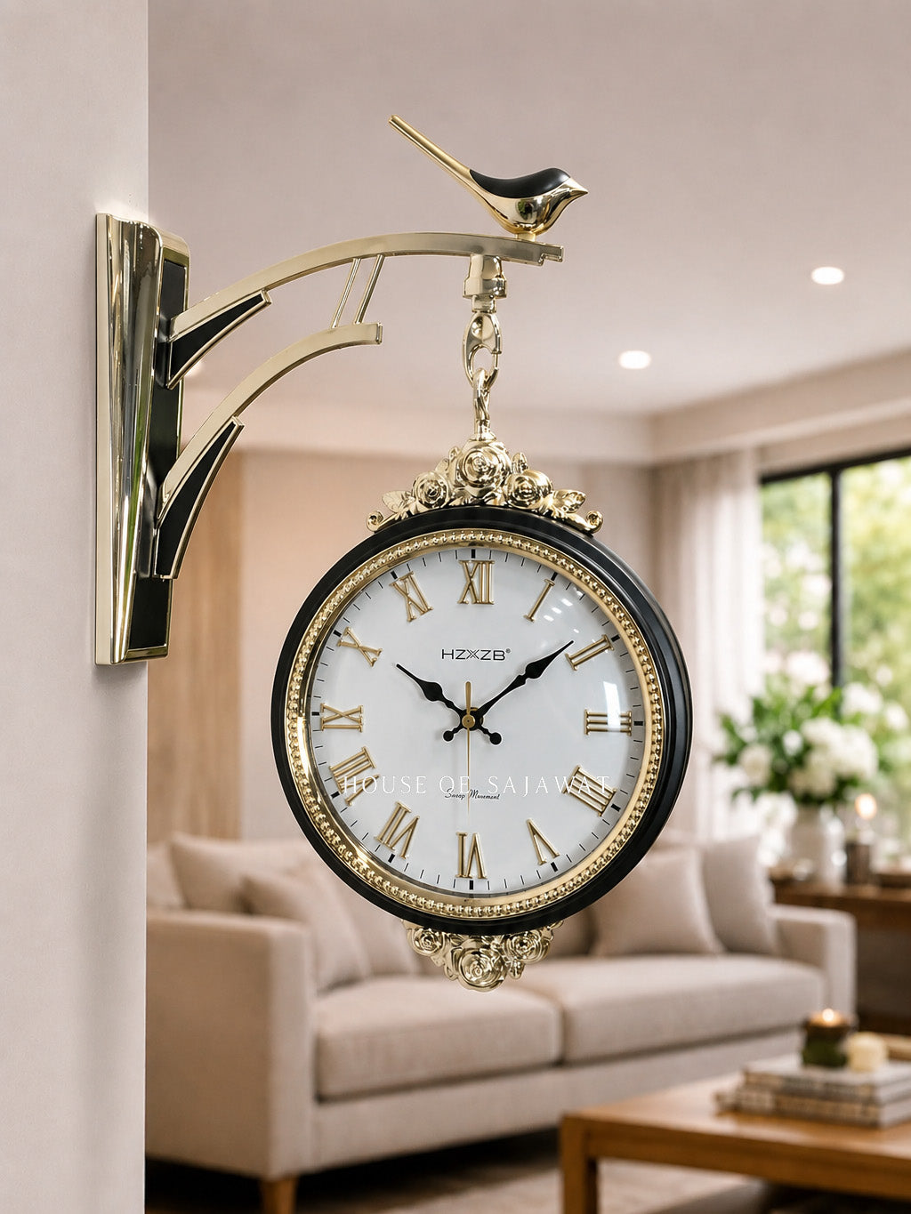(DCL1015) Antique Double Sided Clock