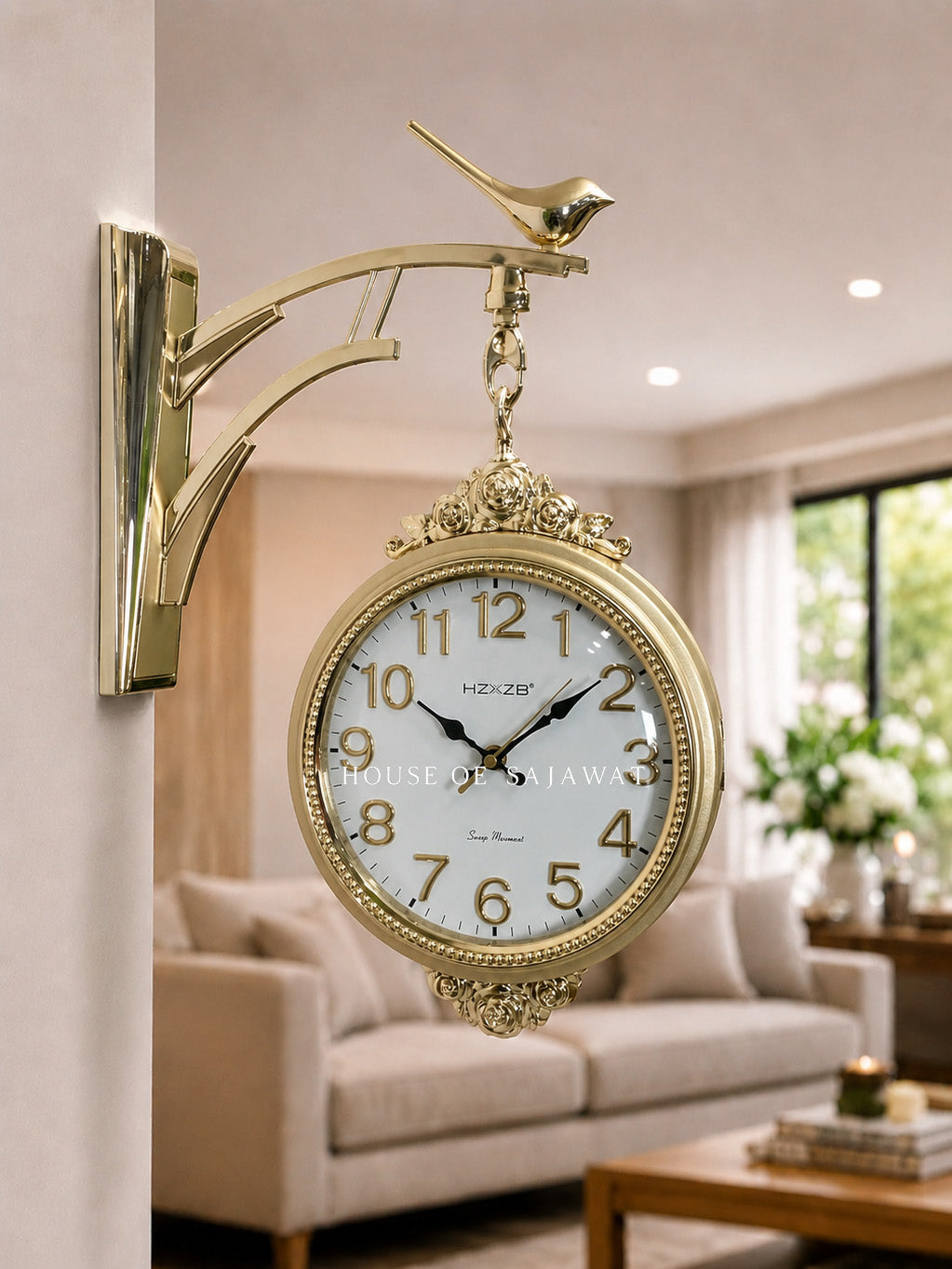 (DCL1016) Antique Double Sided Clock
