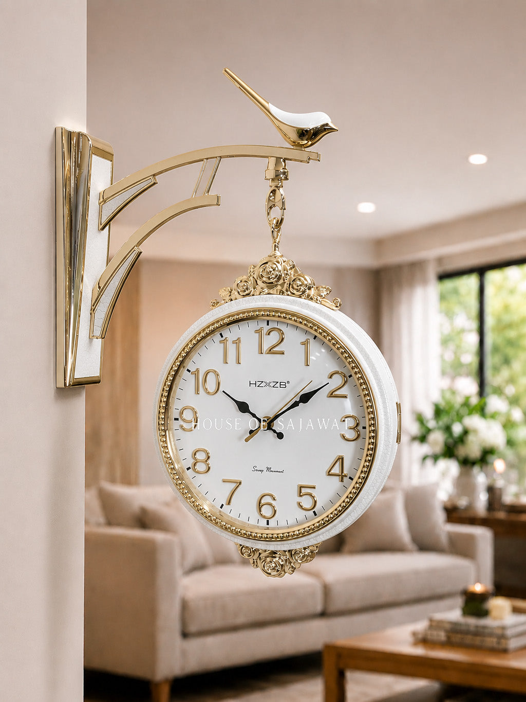 (DCL1017) Antique Double Sided Clock