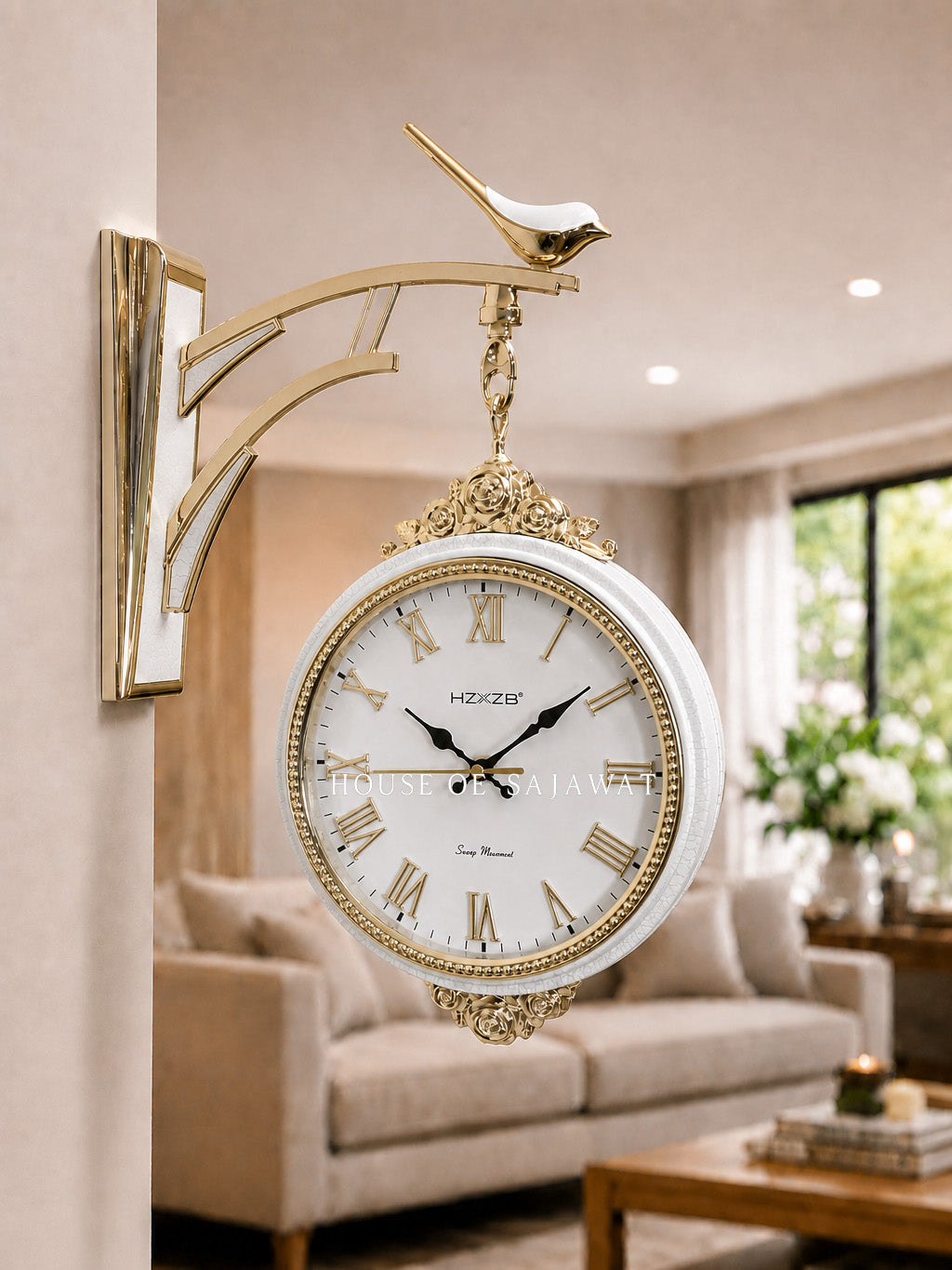 (DCL1017) Antique Double Sided Clock