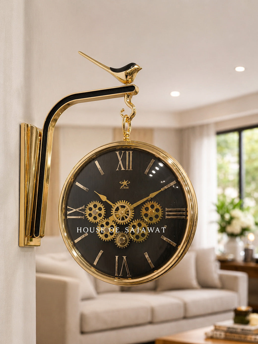 (DCL1019) Premium Double SIded Clock