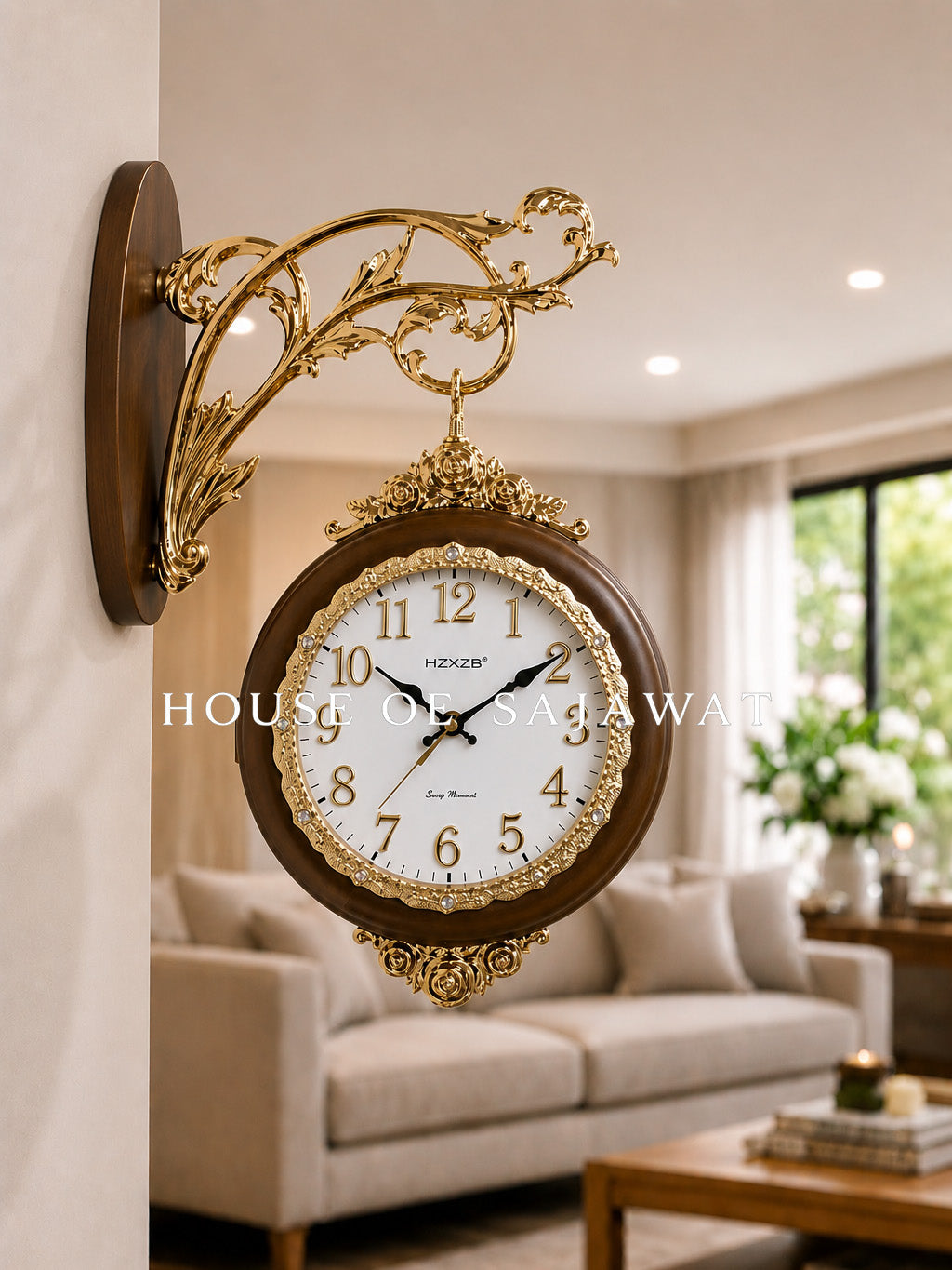 (DCL1032) Antique Double Sided Clock