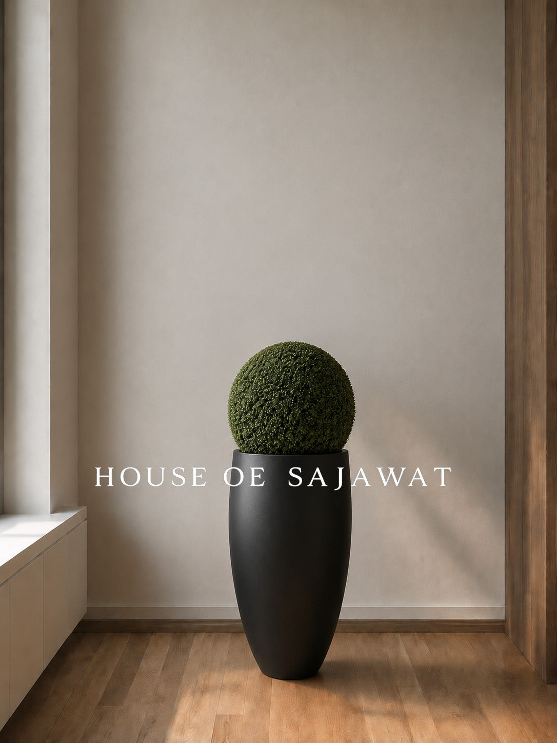 (PA1090) Boxwood Topiary Ball Plant